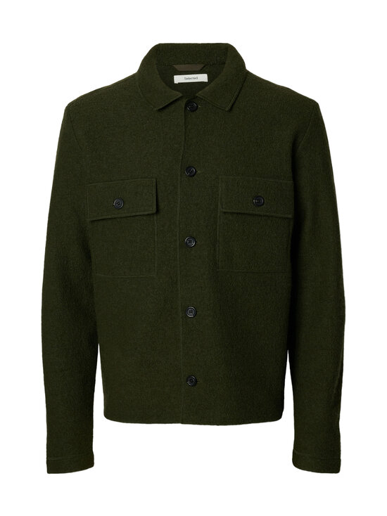 Selected - SlmNealy Workwear vilnas krekljaka - FOREST NIGHT | Stockmann - photo 1