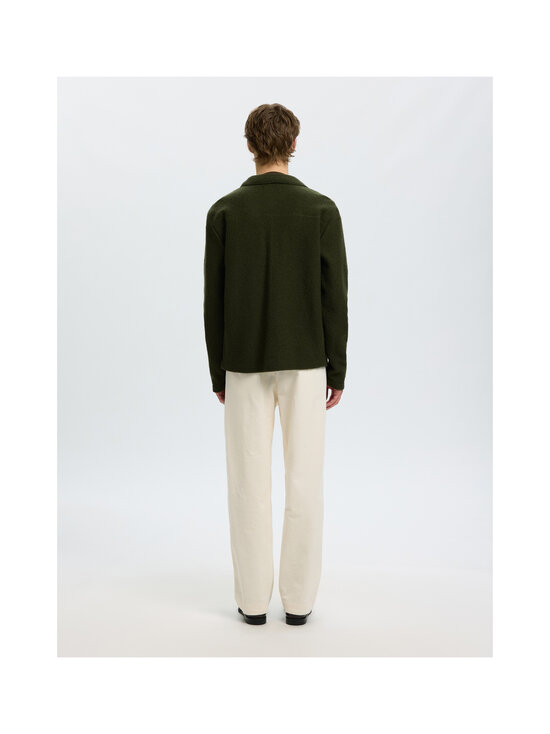 Selected - SlmNealy Workwear vilnas krekljaka - FOREST NIGHT | Stockmann - photo 3