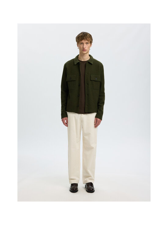 Selected - SlmNealy Workwear vilnas krekljaka - FOREST NIGHT | Stockmann - photo 4