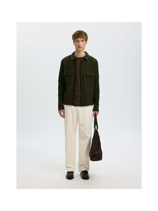 Selected - SlmNealy Workwear vilnas krekljaka - FOREST NIGHT | Stockmann - photo 5