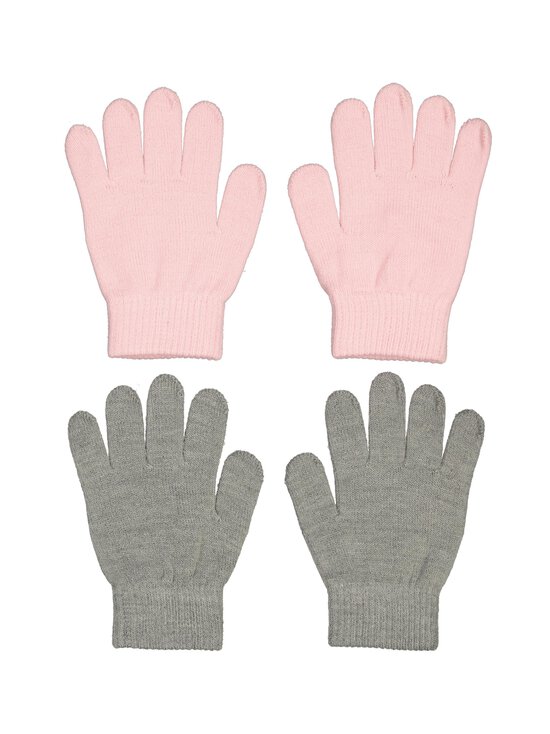 Bogi - Bean Magic cimdi 2-pāri - PINK COMBO (13- 1906 TPX ROSE SHADOW , LT. GREY MEL) | Stockmann - photo 1