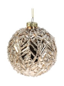 Weiste - Glitter Pearls -lasipallo 10 cm - GOLD | Stockmann