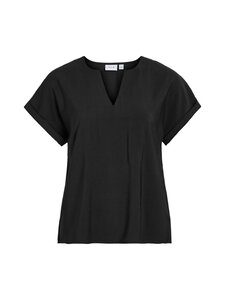 Vila - Vimarlee V-Neck -paita - BLACK BEAUTY | Stockmann