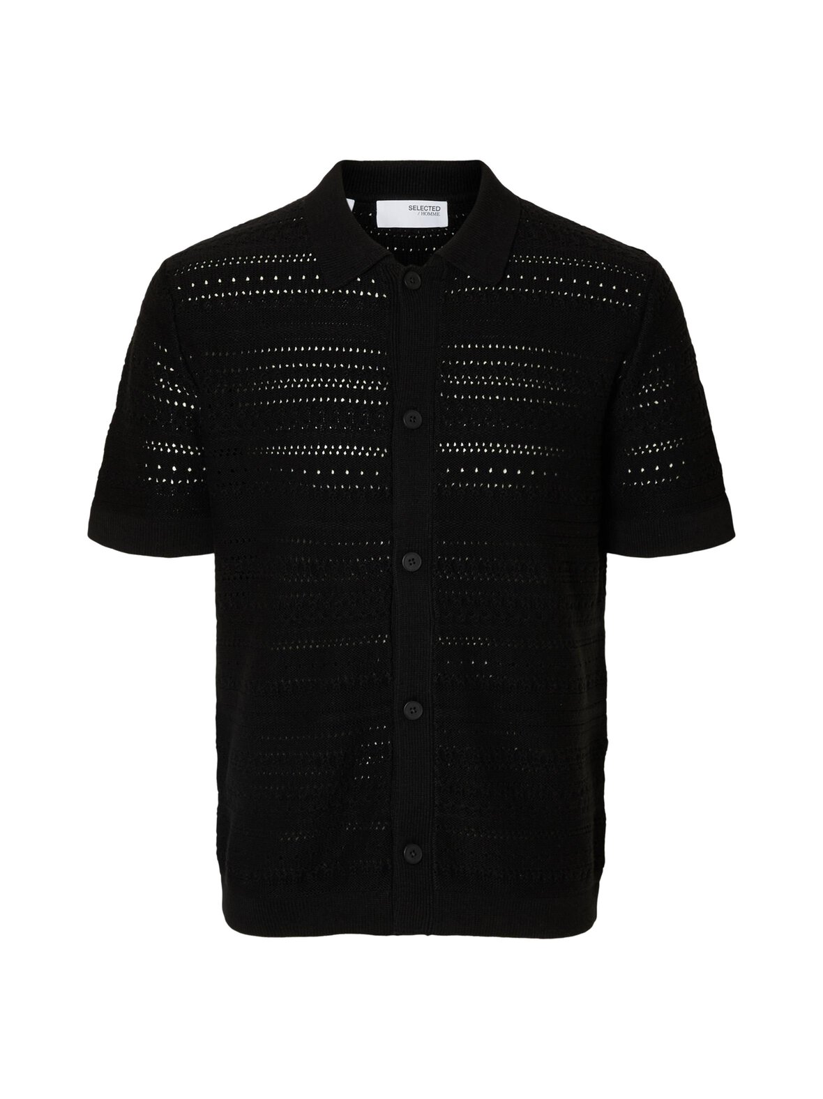 SlhPalo Crochet Polo -neuletakki