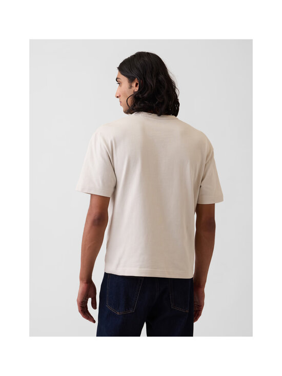 GAP - Heavyweight Crop t-paita - REGULAR GREY 688 | Stockmann - photo 3