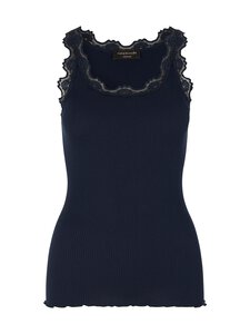 Rosemunde - Babette-silkkisekoitetoppi - 135 NAVY | Stockmann