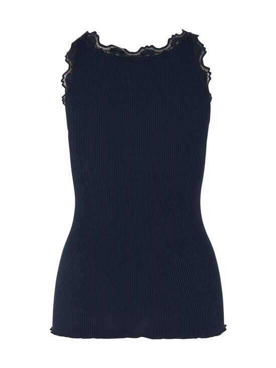 Rosemunde - Babette-silkkisekoitetoppi - 135 NAVY | Stockmann - photo 2