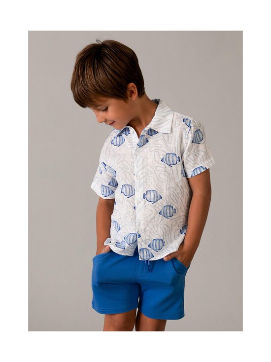 Mayoral - Fliisist lühikesed püksid Basic Fleece - 92 BLUE | Stockmann - photo 4