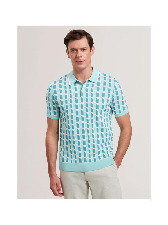 Ted Baker London - Rossio Geometric polo krekls - PL-GREEN - photo 3 Ted Baker London - Rossio Geometric polo krekls - PL-GREEN | Stockmann - photo 3