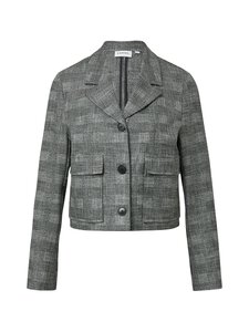 Comma - Checked short -bleiseri - 99N9 BLACK, GREY CHECK | Stockmann