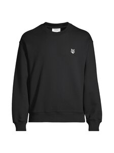 Maison Kitsuné - Fox Head Comfort -collegepaita - P199 BLACK | Stockmann