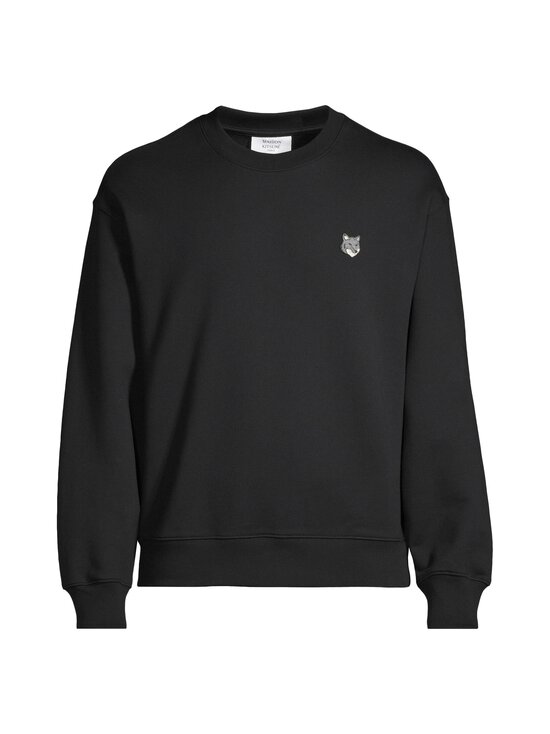 Maison Kitsuné - Fox Head Comfort -collegepaita - P199 BLACK | Stockmann - photo 1