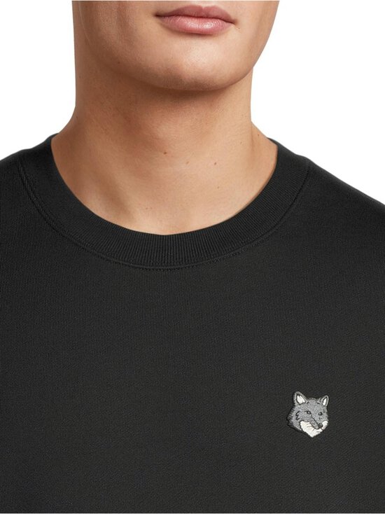 Maison Kitsuné - Fox Head Comfort -collegepaita - P199 BLACK | Stockmann - photo 4