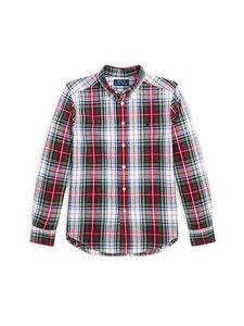 Polo Ralph Lauren - Sport krekls ar apkakli - 6504 WHITE/RED MULTI | Stockmann