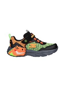 Skechers - Saurus Dino- sneakerit vilkkuvaloilla - BKOR BLACK ORANGE | Stockmann