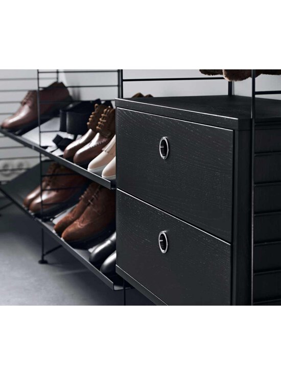 String - String System -lipasto musta saarni 78 x 30 cm - BLACK | Stockmann - photo 3