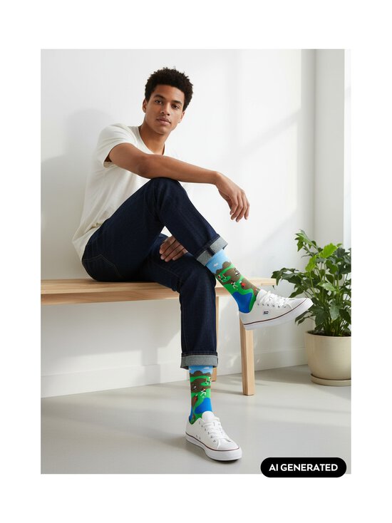 Happy Socks - Golf-sukat - 7300 GREEN | Stockmann - photo 2