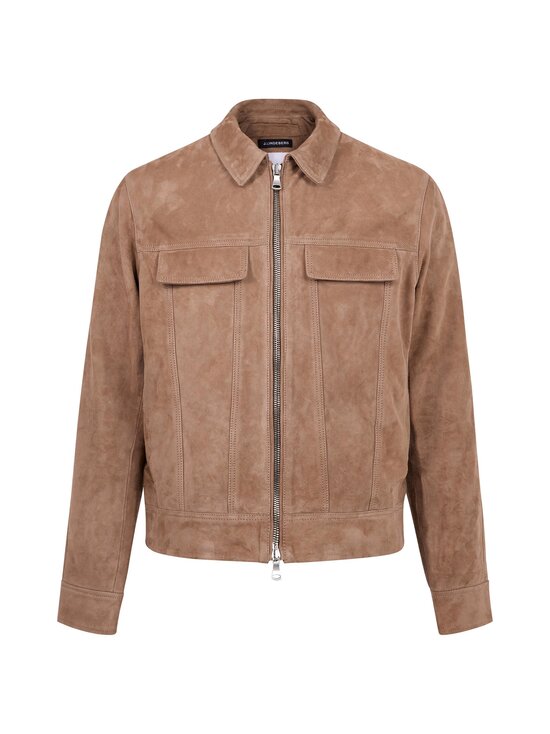 E184 Liqueúr Brown J.lindeberg Switch Suede Jacket -Mokkanahkatakki |M | Nahkatakit | Stockmann