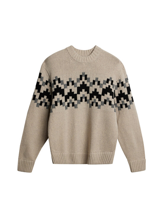 J.Lindeberg - Kudum Faris Fair Isle - U029 MOONBEAM | Stockmann - photo 1