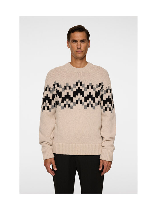 J.Lindeberg - Kudum Faris Fair Isle - U029 MOONBEAM | Stockmann - photo 2
