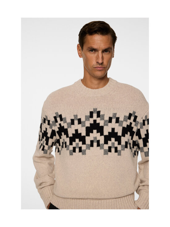 J.Lindeberg - Kudum Faris Fair Isle - U029 MOONBEAM | Stockmann - photo 5