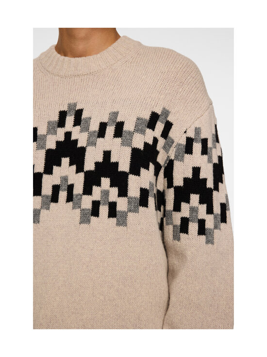 J.Lindeberg - Kudum Faris Fair Isle - U029 MOONBEAM | Stockmann - photo 6