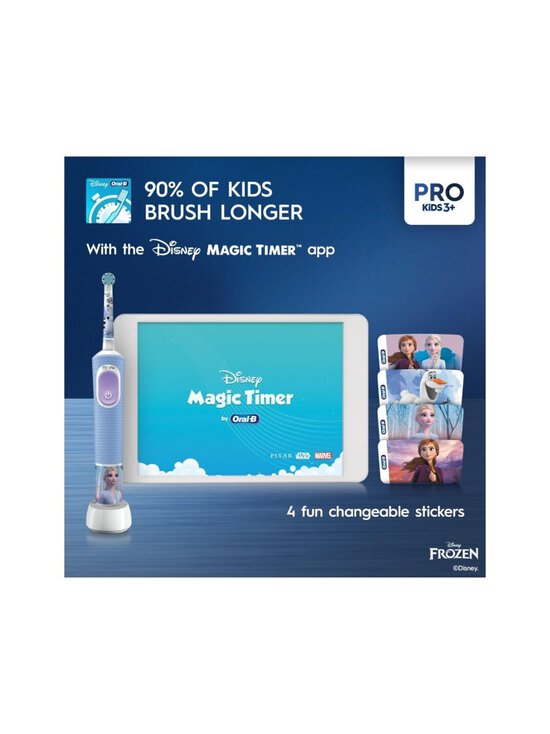 Oral-B - Vitality Pro Kids Frozen -sähköhammasharja - TURQUOISE - photo 5 Oral-B - Vitality Pro Kids Frozen -sähköhammasharja - TURQUOISE | Stockmann - photo 5