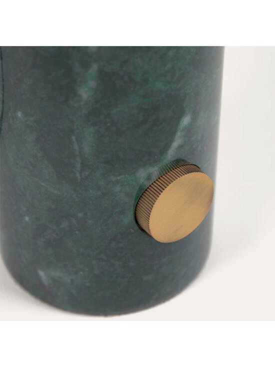 Kave Home - Lonela-pöytävalaisin vihreä marmori / messinki - GREEN | Stockmann - photo 4