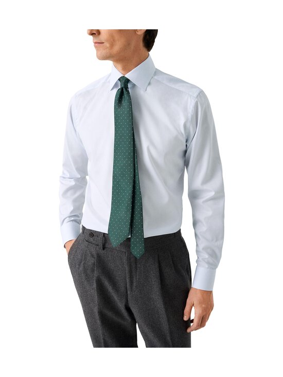 Eton - Contemporary Fit Stripe Cut Away Collar krekls ar apkakli - LIGHT BLUE | Stockmann - photo 6