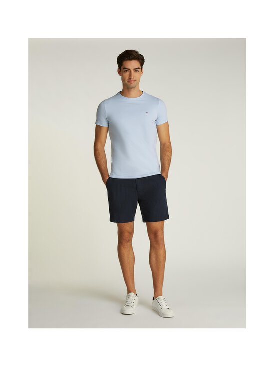 Tommy Hilfiger - Stretch Slim Fit t-paita - C1O BREEZY BLUE | Stockmann - photo 2