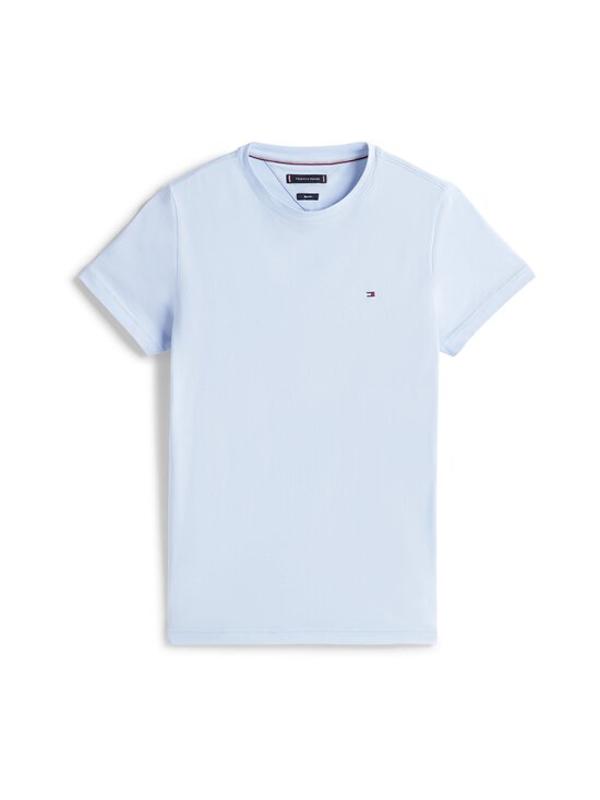 Tommy Hilfiger - Stretch Slim Fit t-paita - C1O BREEZY BLUE | Stockmann - photo 5