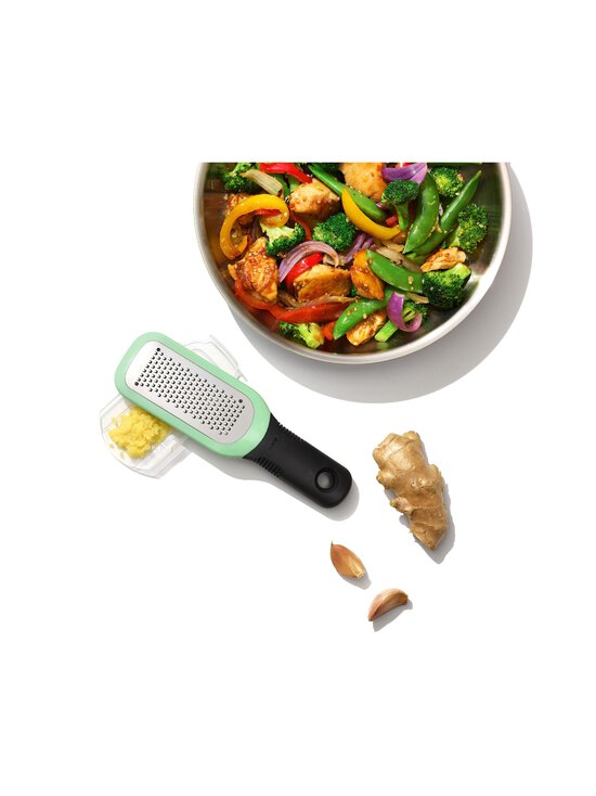OXO - Etched Ginger & Garlic rīve - GREEN, BLACK, STEEL - photo 10 OXO - Etched Ginger & Garlic rīve - GREEN, BLACK, STEEL | Stockmann - photo 10