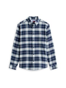 Tommy Jeans - Flannel Check krekls - C1G DARK NIGHT NAVY/BIG CHECK | Stockmann
