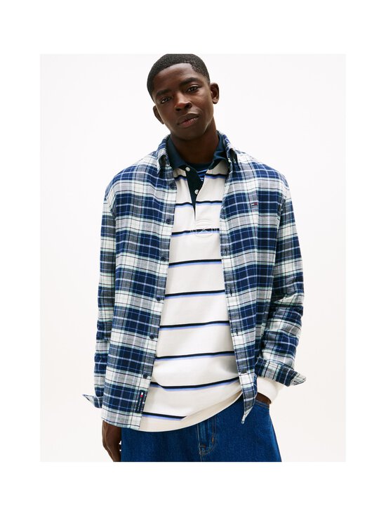 Tommy Jeans - Flannel Check krekls - C1G DARK NIGHT NAVY/BIG CHECK | Stockmann - photo 2