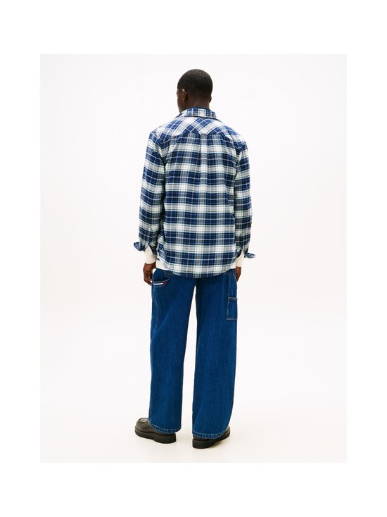 Tommy Jeans - Flannel Check krekls - C1G DARK NIGHT NAVY/BIG CHECK | Stockmann - photo 4