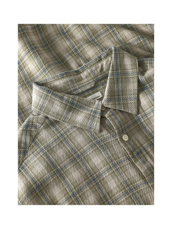 Knowledge Cotton Apparel - Organic Cotton Checked -kauluspaita - 7030 BEIGE CHECK | Stockmann - photo 5