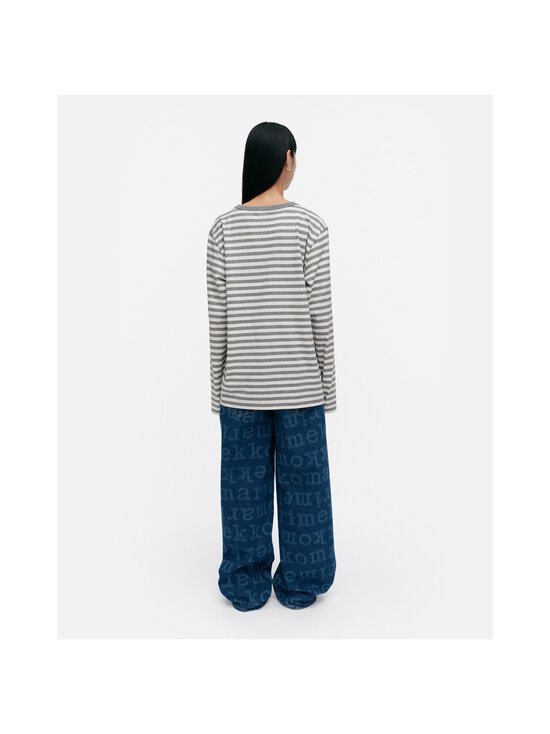 Marimekko - Tasaraita Unisex Unikko Kioski -trikoopaita - 894 GREY MELANGE, OFF WHITE - photo 5 Marimekko - Tasaraita Unisex Unikko Kioski -trikoopaita - 894 GREY MELANGE, OFF WHITE | Stockmann - photo 5