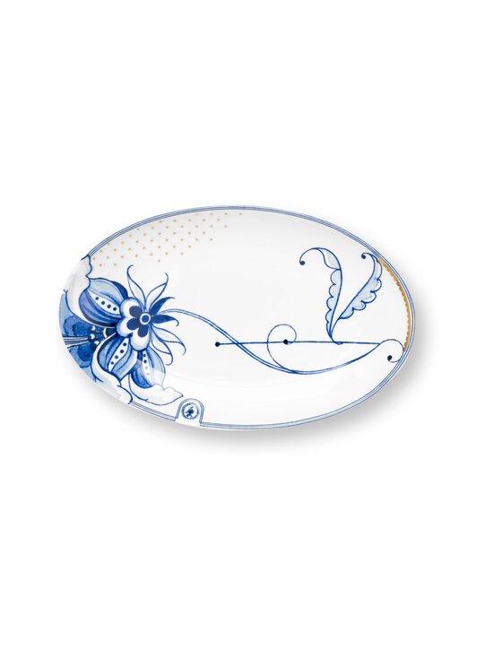 Pip Home - Serveerimistaldrik The Blue Bird White 25,5 x 16,5 cm - BLUE / WHITE | Stockmann - photo 1
