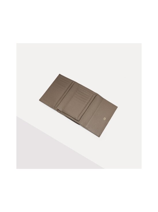 Coccinelle - Metallic Soft -nahkalompakko - N59 WARM TAUPE | Stockmann - photo 3
