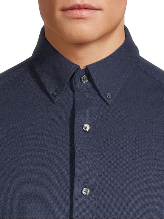 GANT - Regular Jersey Pique Stretch -kauluspaita - 410 MARINE | Stockmann - photo 4