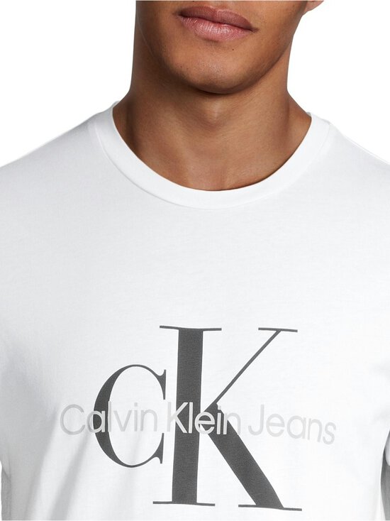 Calvin Klein Jeans - Core Monologo Slim t-paita - YAF BRIGHT WHITE - photo 4 Calvin Klein Jeans - Core Monologo Slim t-paita - YAF BRIGHT WHITE | Stockmann - photo 4