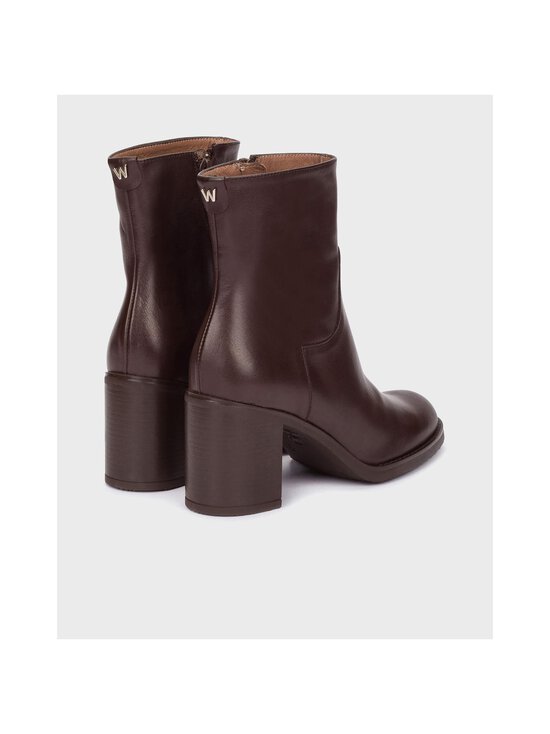 Wonders - Block Heel Zipper -nahkanilkkurit - ALICE TESTA | Stockmann - photo 3