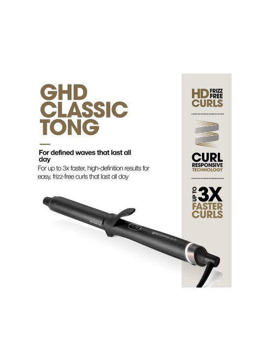 GHD - Chronos Curve Classic Tong -kiharrin - BLACK - photo 3 GHD - Chronos Curve Classic Tong -kiharrin - BLACK | Stockmann - photo 3