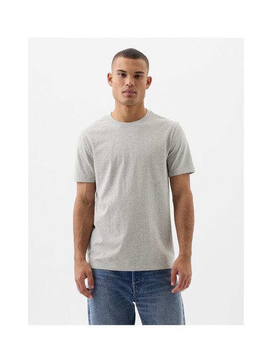 GAP - V-Everyday Soft Crew t-krekls - HEATHER GREY | Stockmann - photo 2