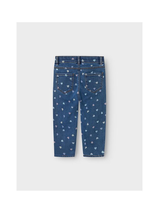 Name It - NmfBella Mom Shaped džinsi - DENIM BLUE AOP:HEARTS - photo 2 Name It - NmfBella Mom Shaped džinsi - DENIM BLUE AOP:HEARTS | Stockmann - photo 2