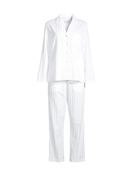 GANT - Satiiniraidallinen pyjamasetti - 110 WHITE - photo 1 GANT - Satiiniraidallinen pyjamasetti - 110 WHITE | Stockmann - photo 1