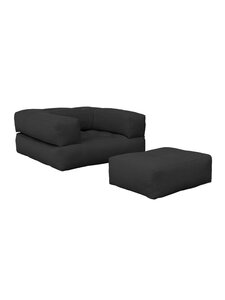 Karup - Cube-futontuoli dark grey - GREY | Stockmann