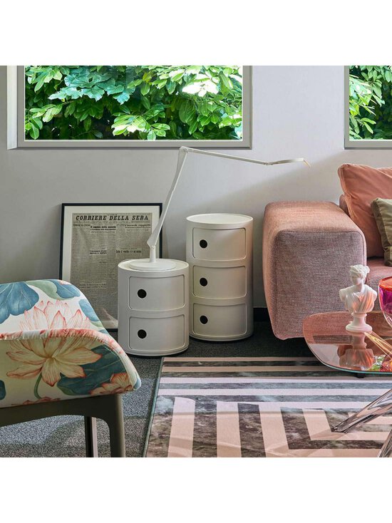 Kartell - Componibili 3-osainen mattavalkoinen - WHITE | Stockmann - photo 2