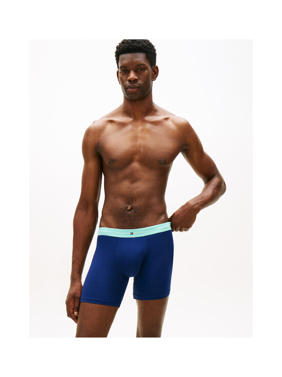 Tommy Hilfiger - Brief-bokserialushousut 3-pack - 0YW PTCH BLU/ARC AQU/DES | Stockmann - photo 2