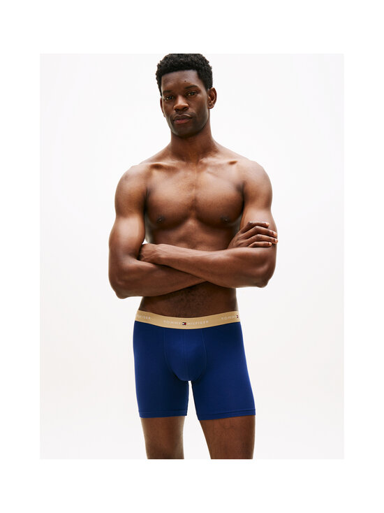 Tommy Hilfiger - Brief-bokserialushousut 3-pack - 0YW PTCH BLU/ARC AQU/DES | Stockmann - photo 3